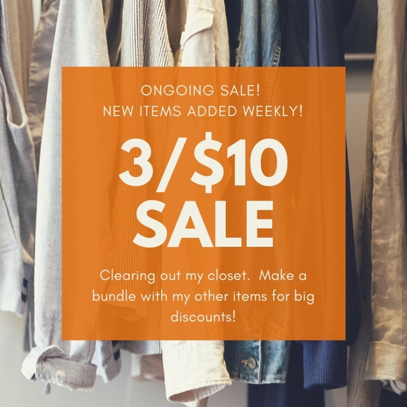 Other - **CLEARANCE!  🍎3/$10 SALE. ITEMS MARKED!!